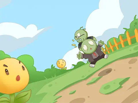 Flowers vs Zombies